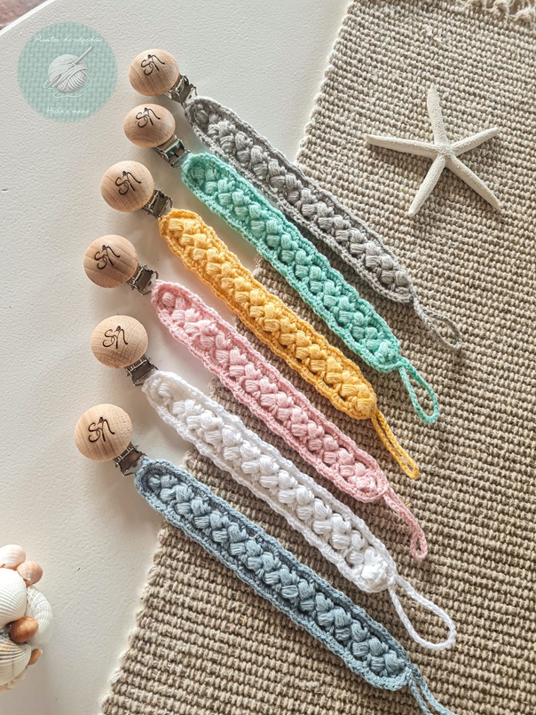 Chupeteros crochet - Imagen 2