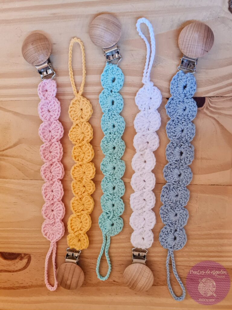 Chupeteros crochet - Imagen 5