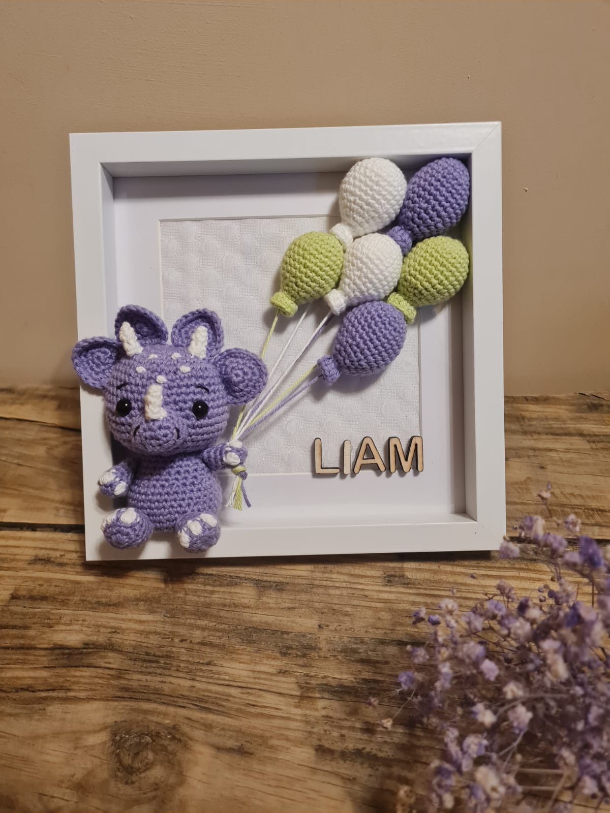 Cuadro personalizado dinosaurio