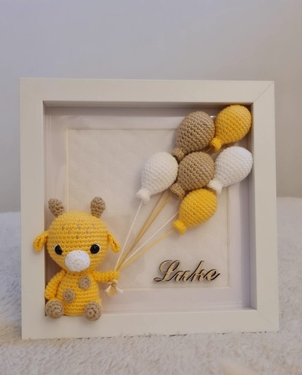 Cuadro personalizado jirafa