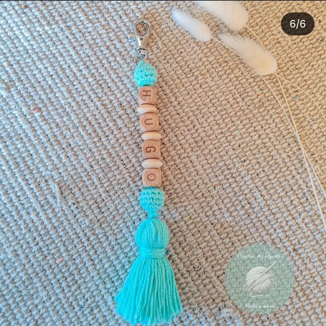 Llaveros personalizados con nombre