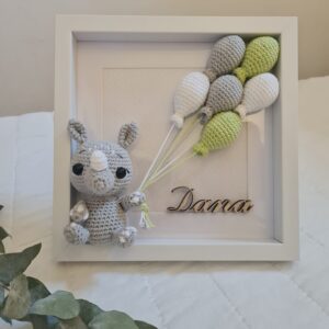 Cuadro personalizado rinoceronte