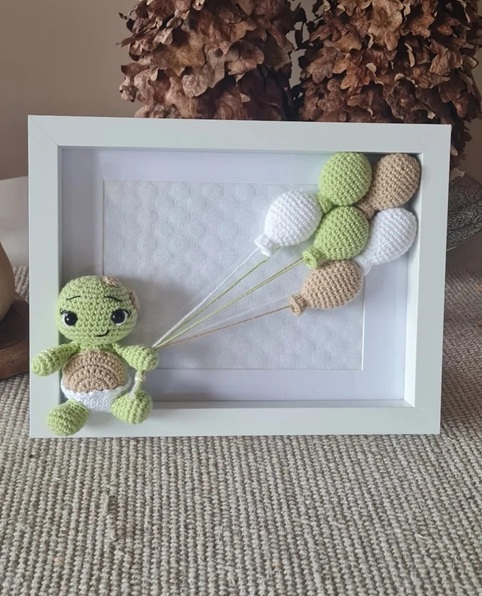 Cuadro personalizado tortuga