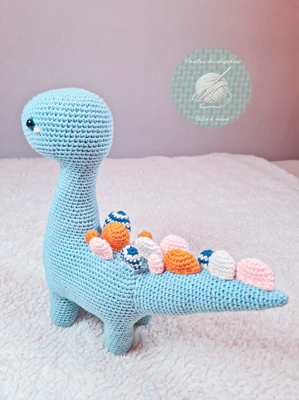 Amigurumi dinosaurio - Imagen 2