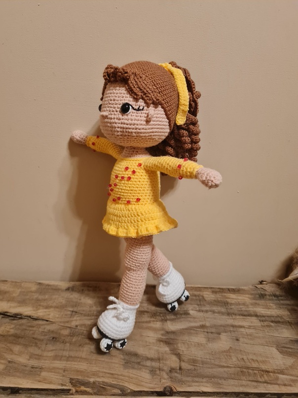 Muñeca patinadora