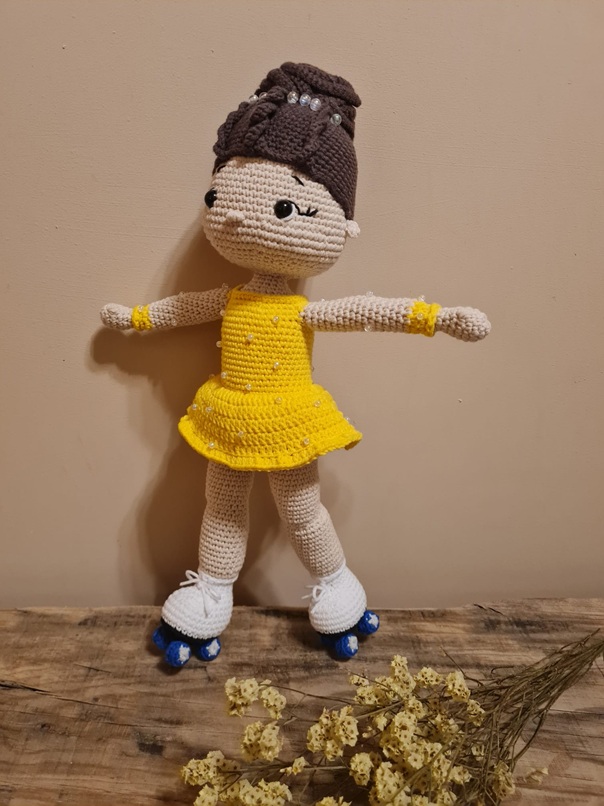 Muñeca patinadora - Imagen 3