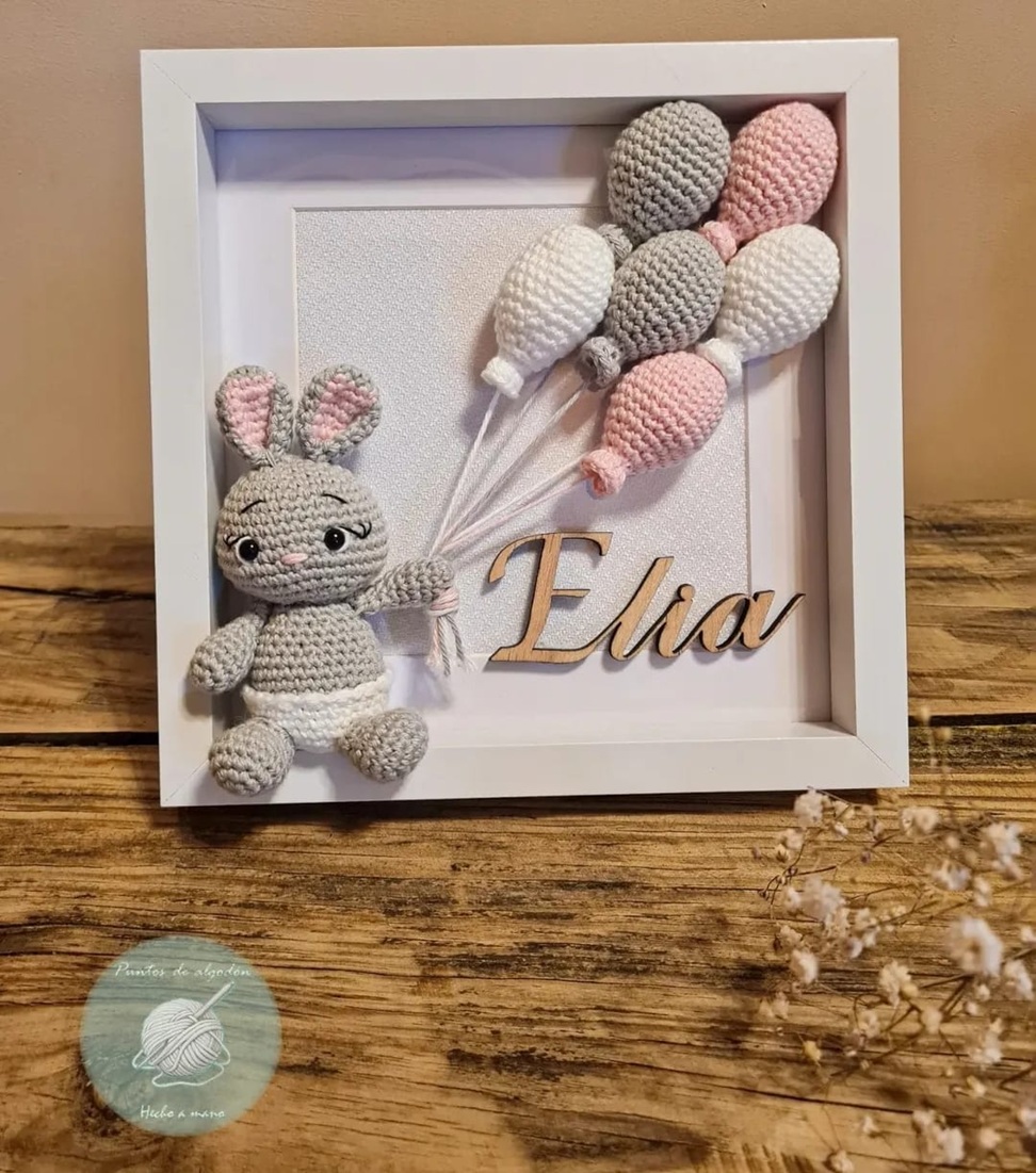 Cuadro personalizado conejo