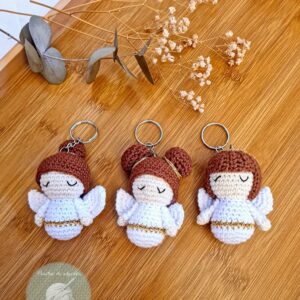 Llaveros angelitos
