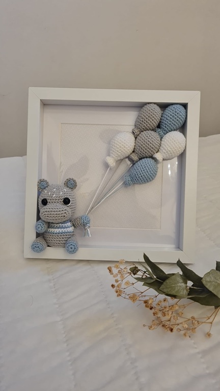 Cuadro personalizado hipopótamo - Imagen 3